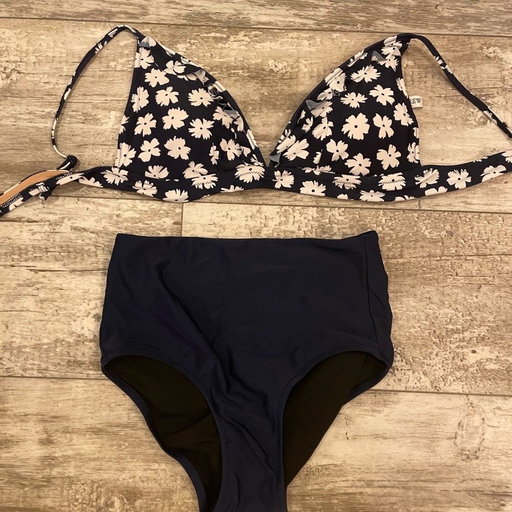 Womens j crew swim suit